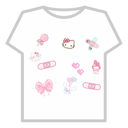Cute Pink Sanrio Stickers