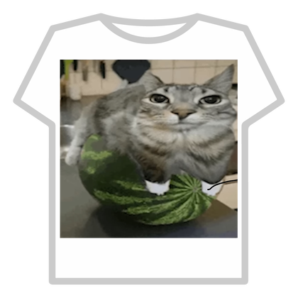 Watermelon cat thumbnail